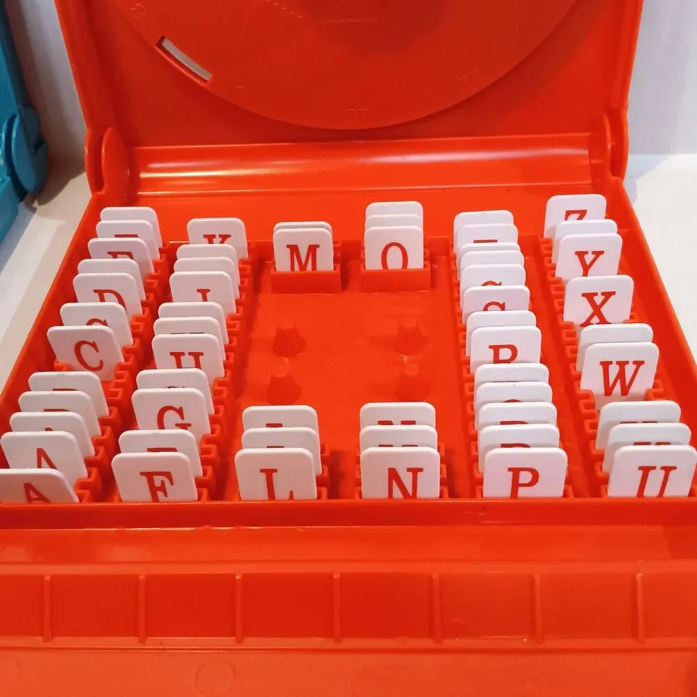 Vintage Milton Bradley Hangman Game-1988-4623A-Word Guessing Game-No Box